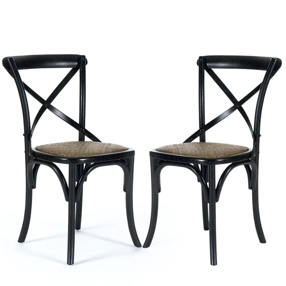 Black Parisian Cafe Chairs