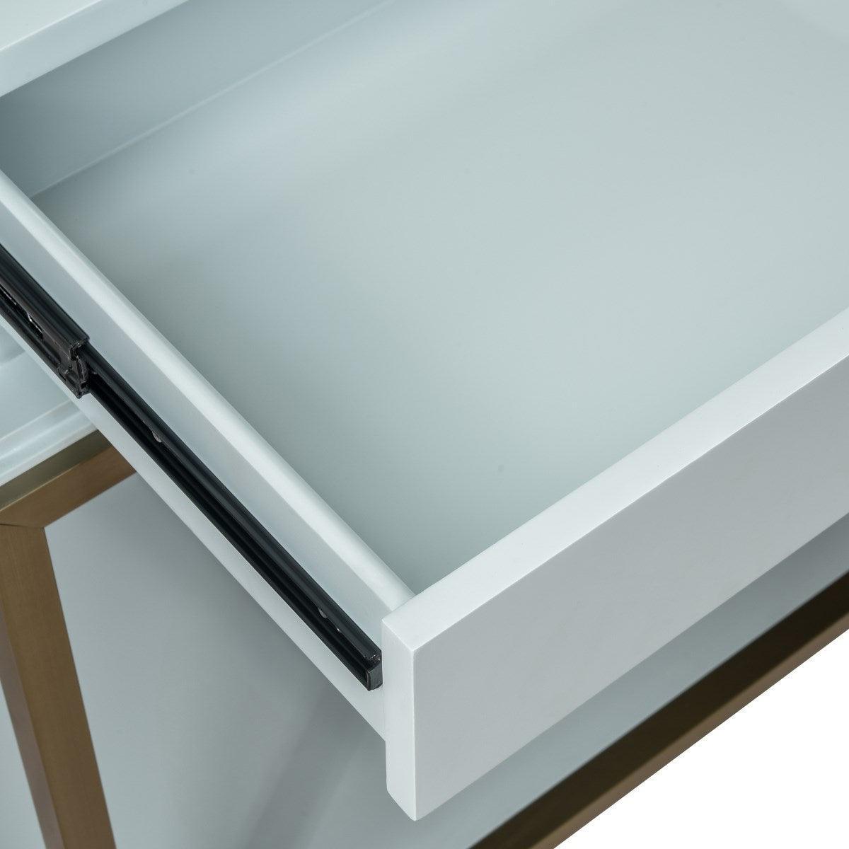 Blue Soleil Bar Cabinet - Belle Escape