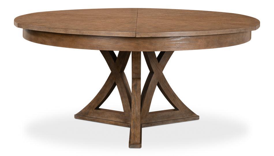 Casual Mink Brown Jupe Dining Table - Belle Escape