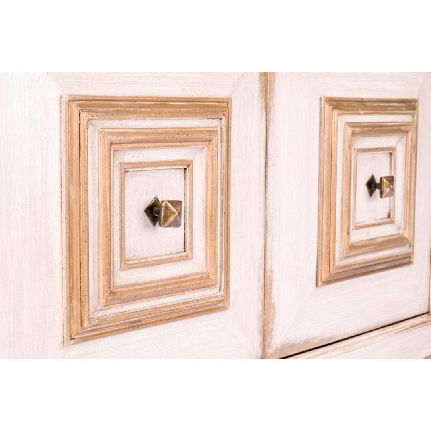 Chelsea Aged Cream Sideboard - Belle Escape
