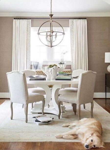 Cici Contemporary Round Dining Table - Belle Escape