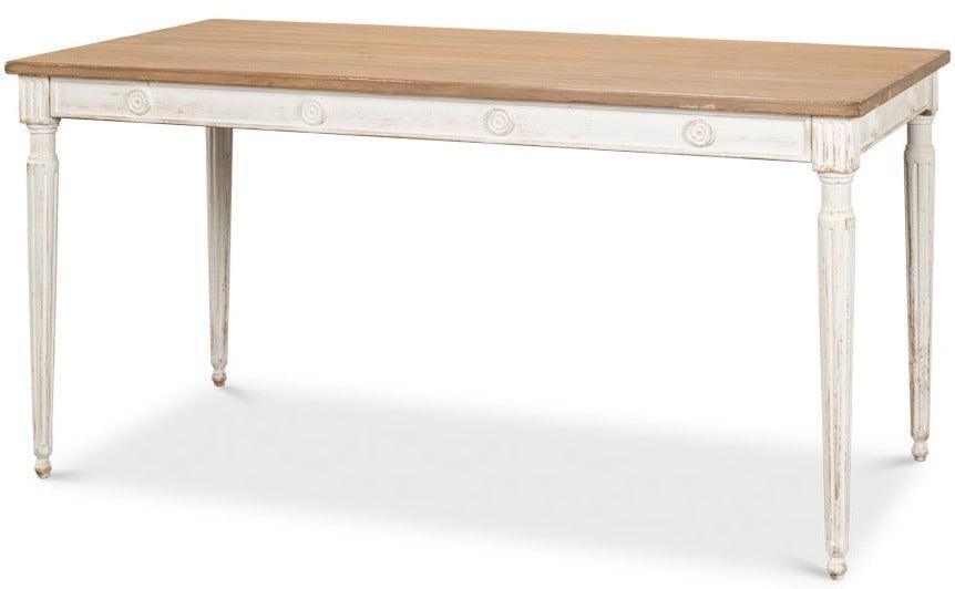 Claire Shabby Chic Dining Table - Belle Escape