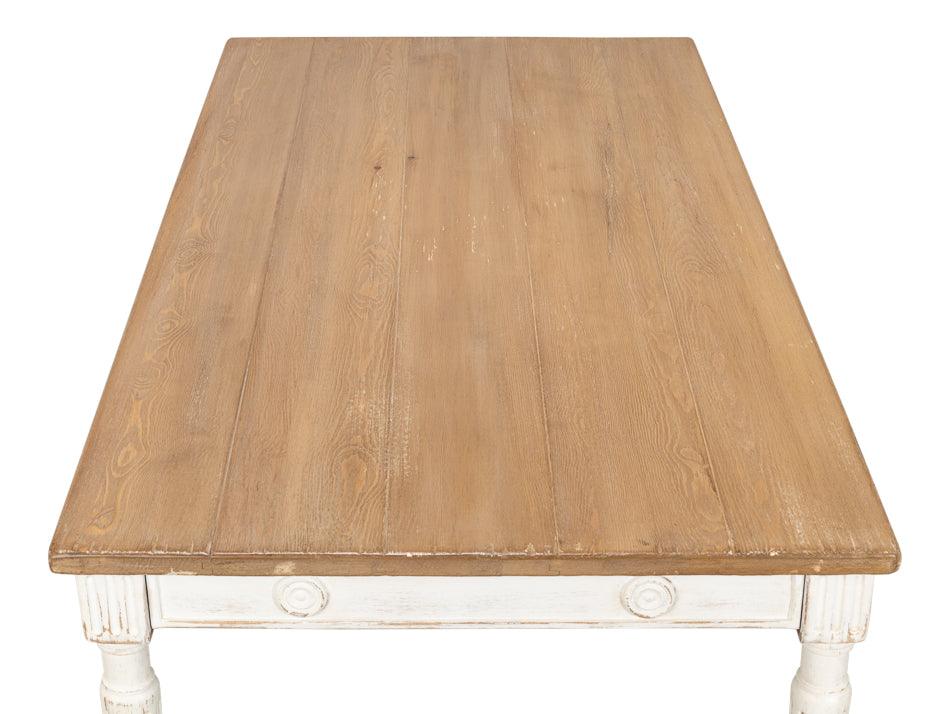 Claire Shabby Chic Dining Table - Belle Escape