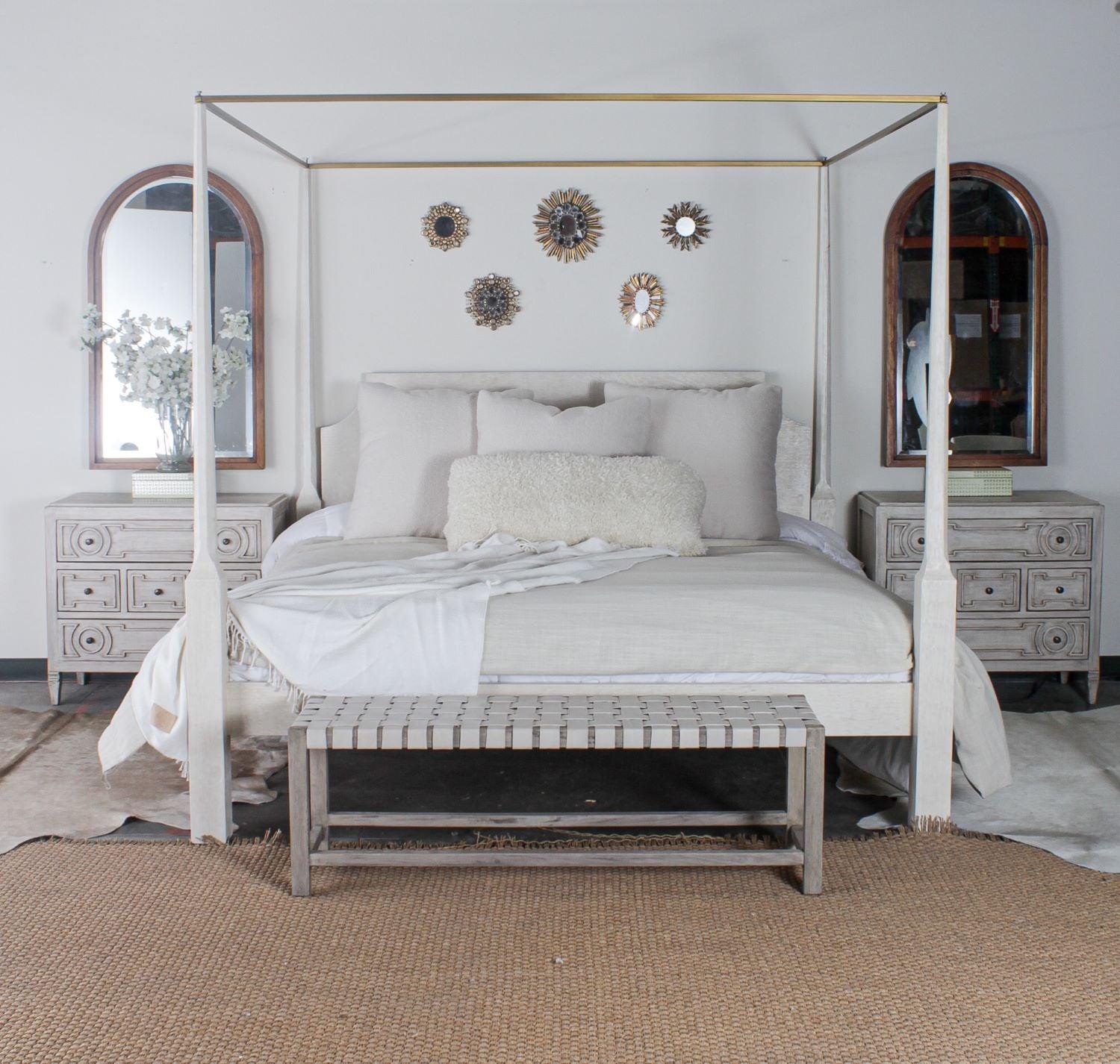 Clarisse King Canopy Bed - Belle Escape
