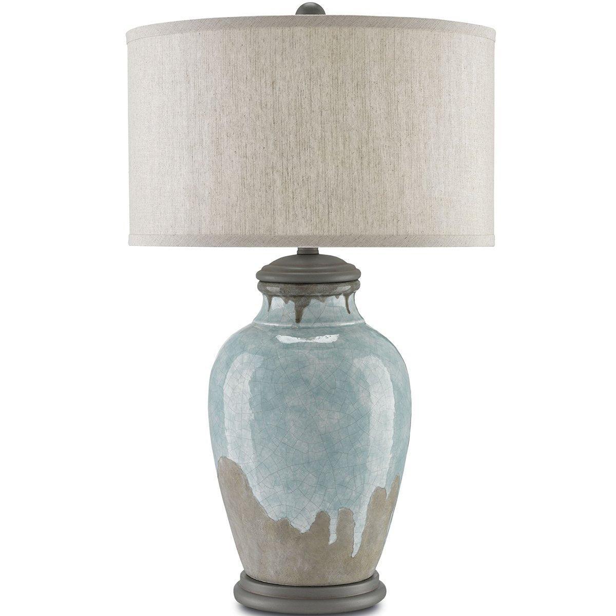 Coastal Blue Table Lamp - Belle Escape