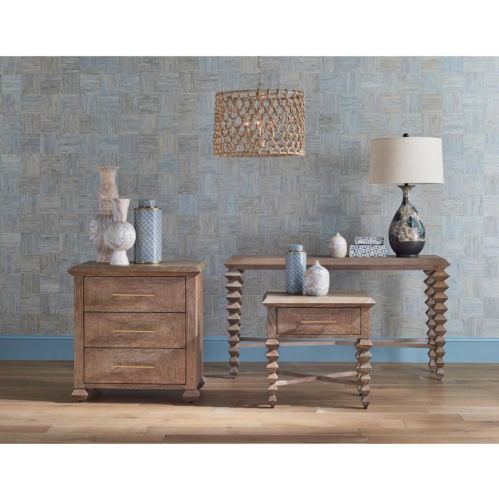 Coastal Rope Drum Chandelier - Belle Escape