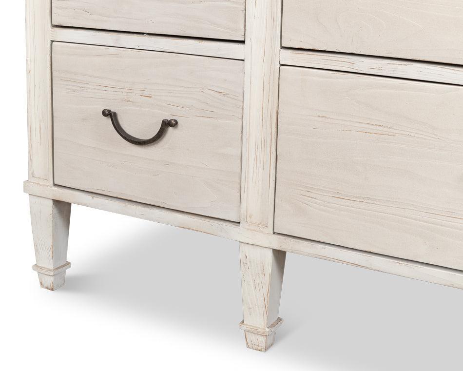 Cottage White Traditional Dresser - Belle Escape
