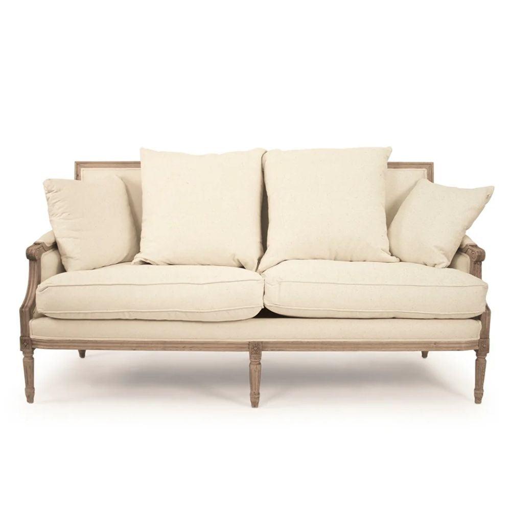 Creme Blanc Louis Sofa