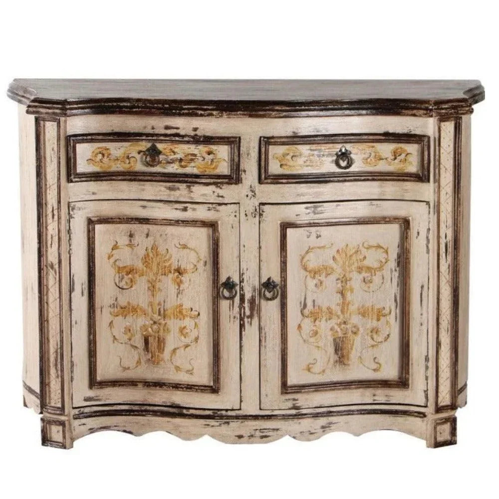 Curved French Country Scroll Buffet