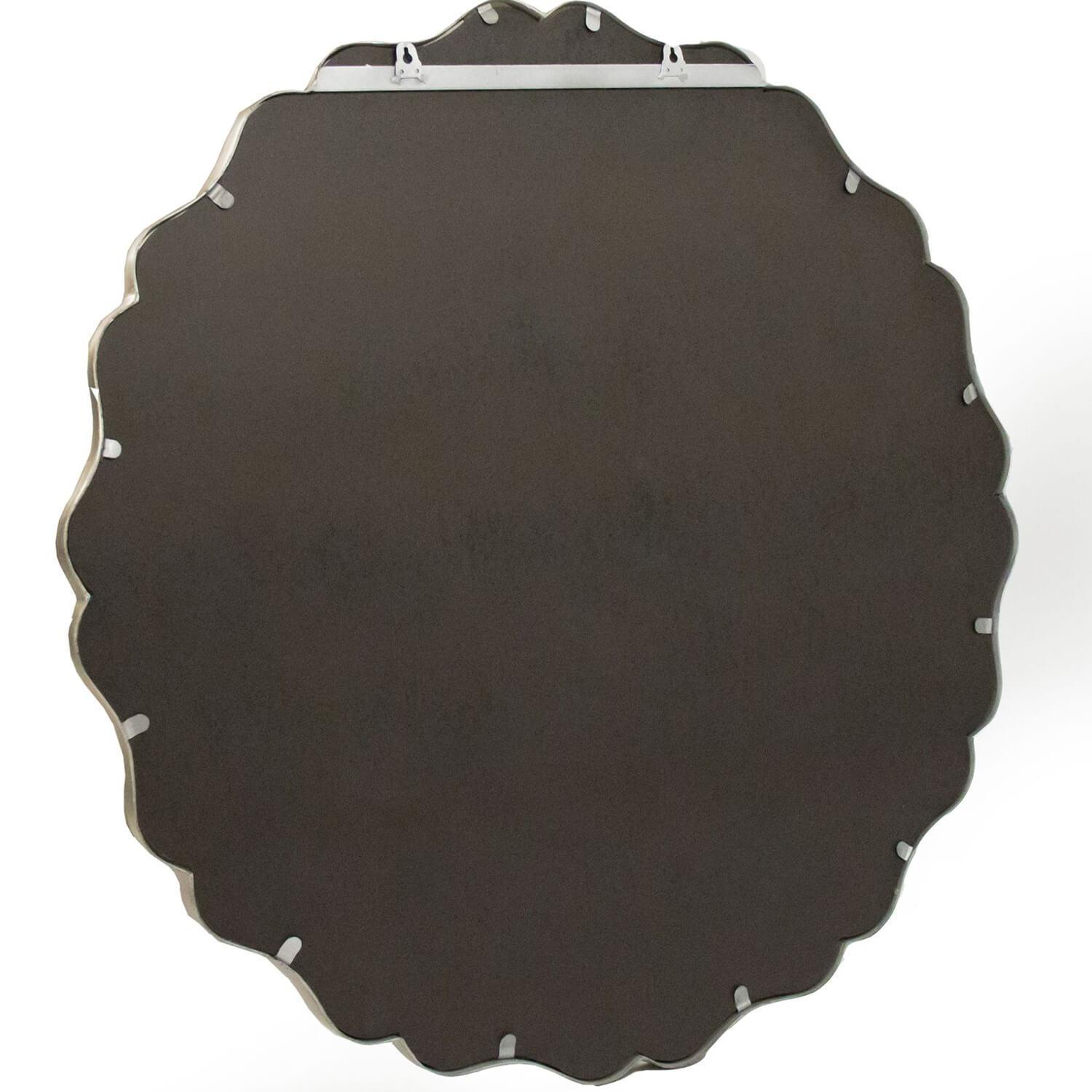 Curvy Edge Silverleaf Mirror - Belle Escape