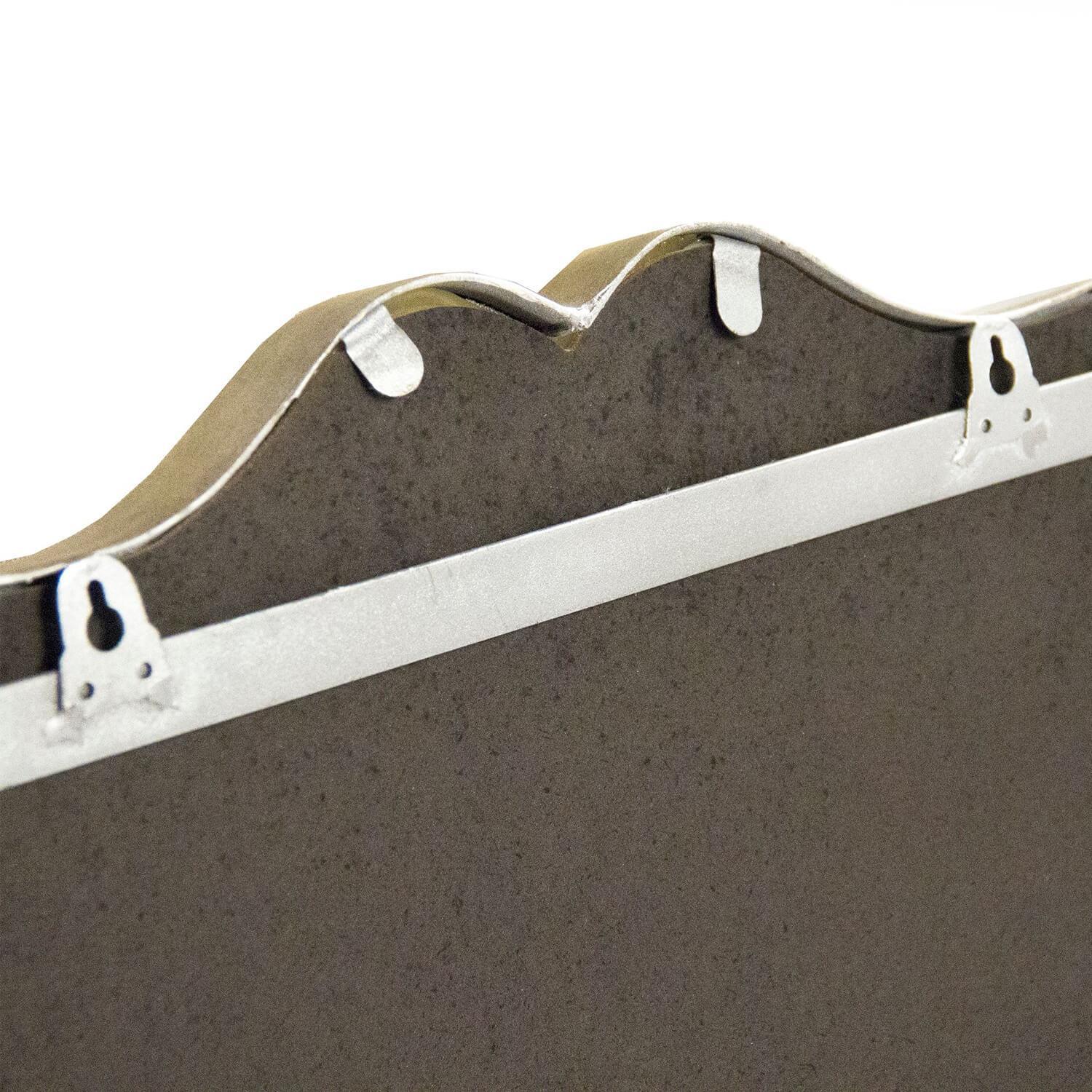 Curvy Edge Silverleaf Mirror - Belle Escape