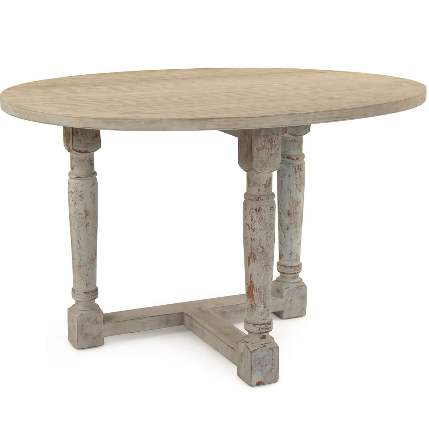 Distressed Farmhouse Table - Belle Escape