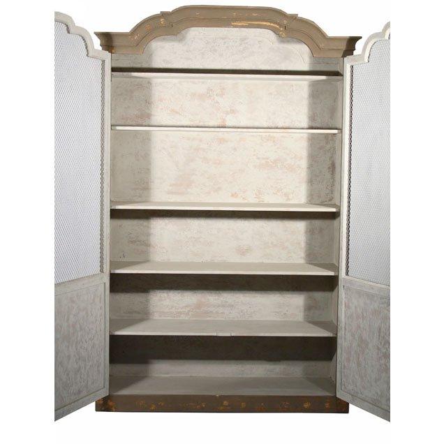 Distressed French Country Display Cabinet - Belle Escape