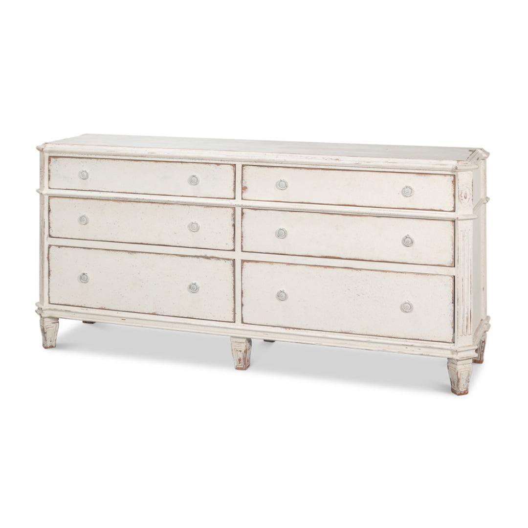Romantic Shabby Chic White Dresser