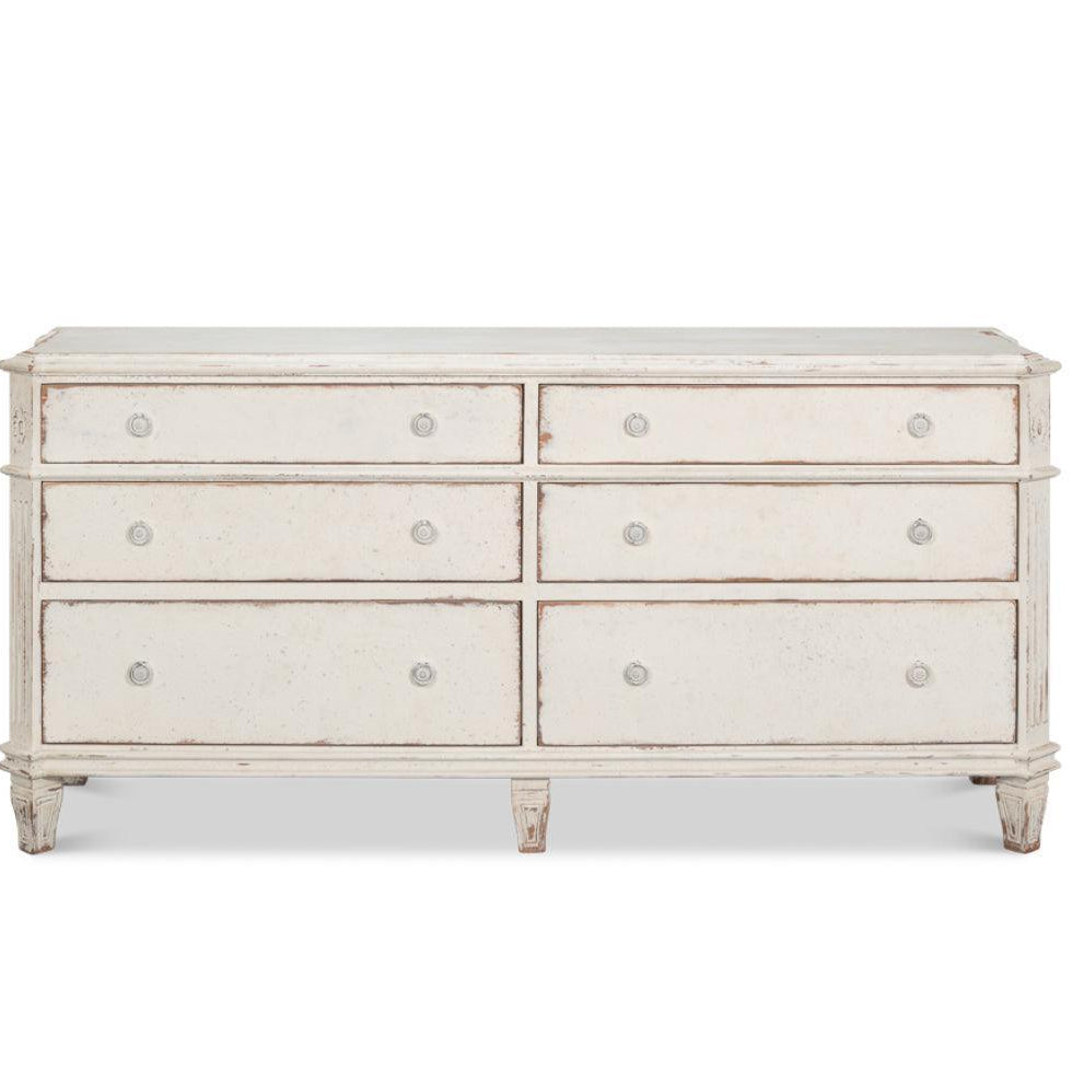 Romantic Shabby Chic White Dresser