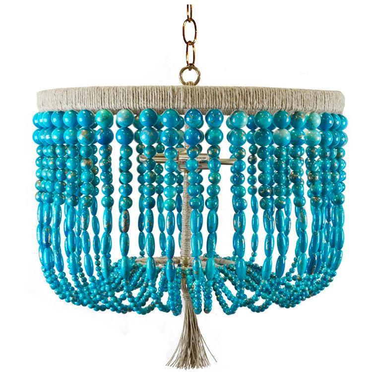 Dreamy Beaded Swag Chandelier - Belle Escape