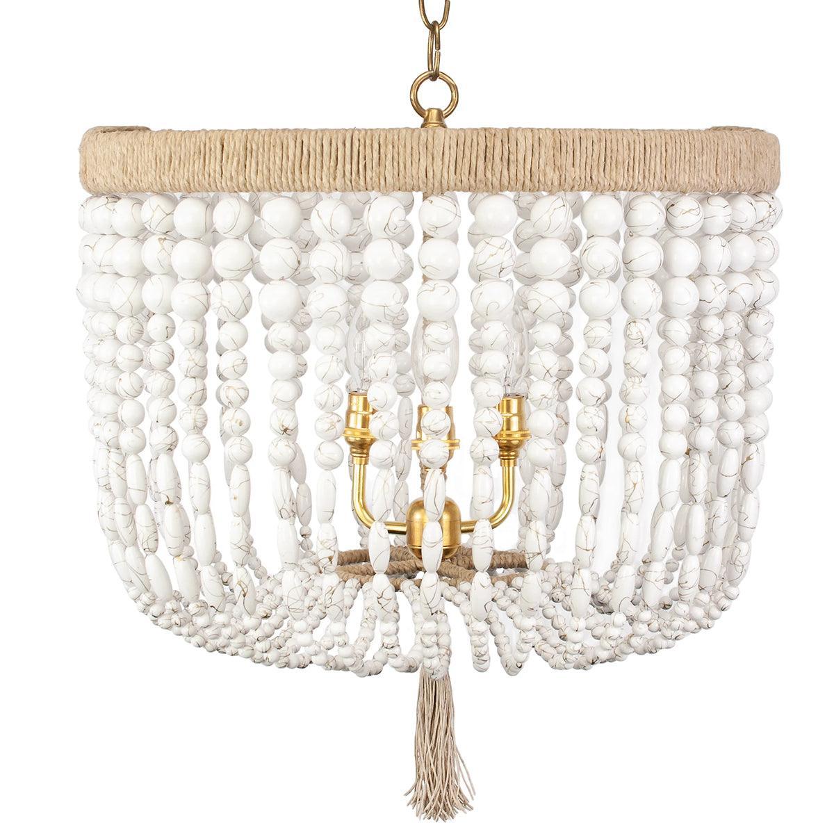 Dreamy Beaded Swag Chandelier - Belle Escape