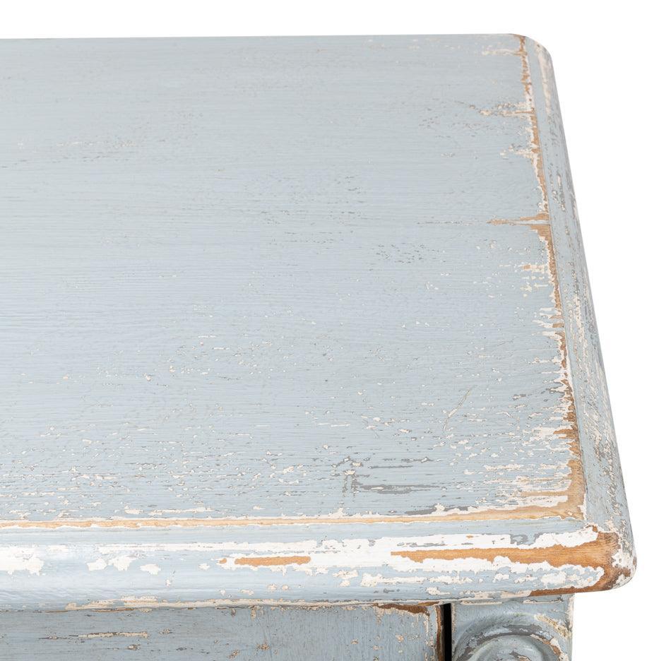 Dusty Blue Shabby Chic Buffet - Belle Escape