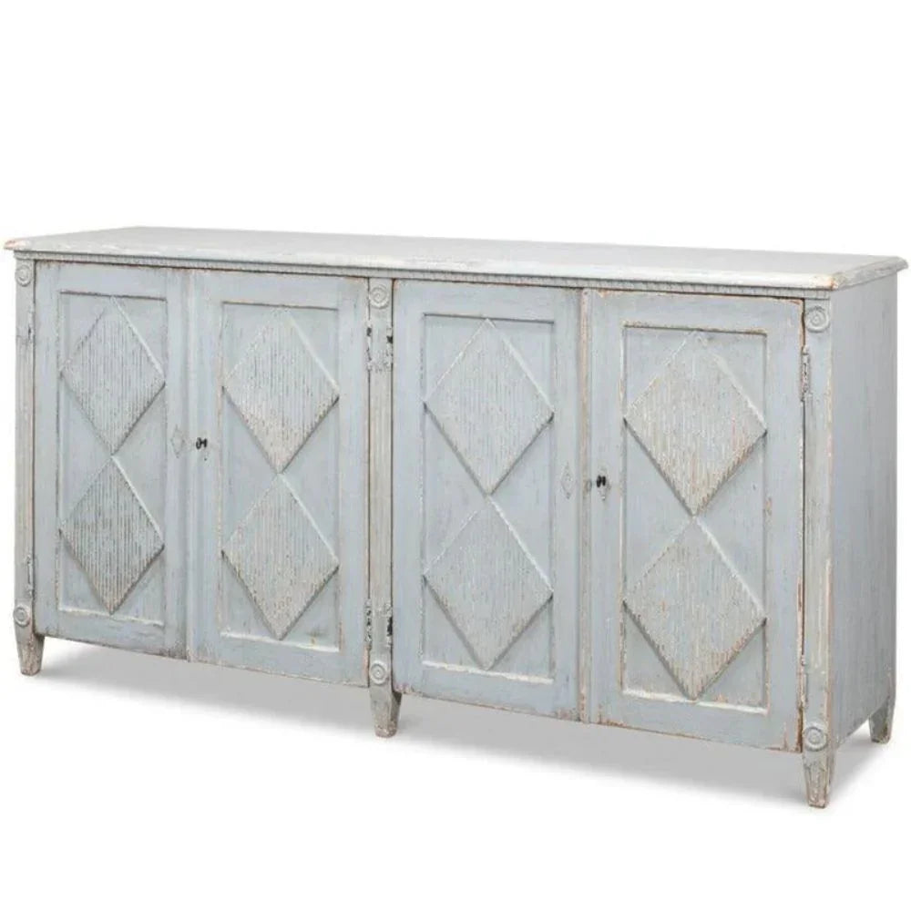 Dusty Blue Shabby Chic Buffet