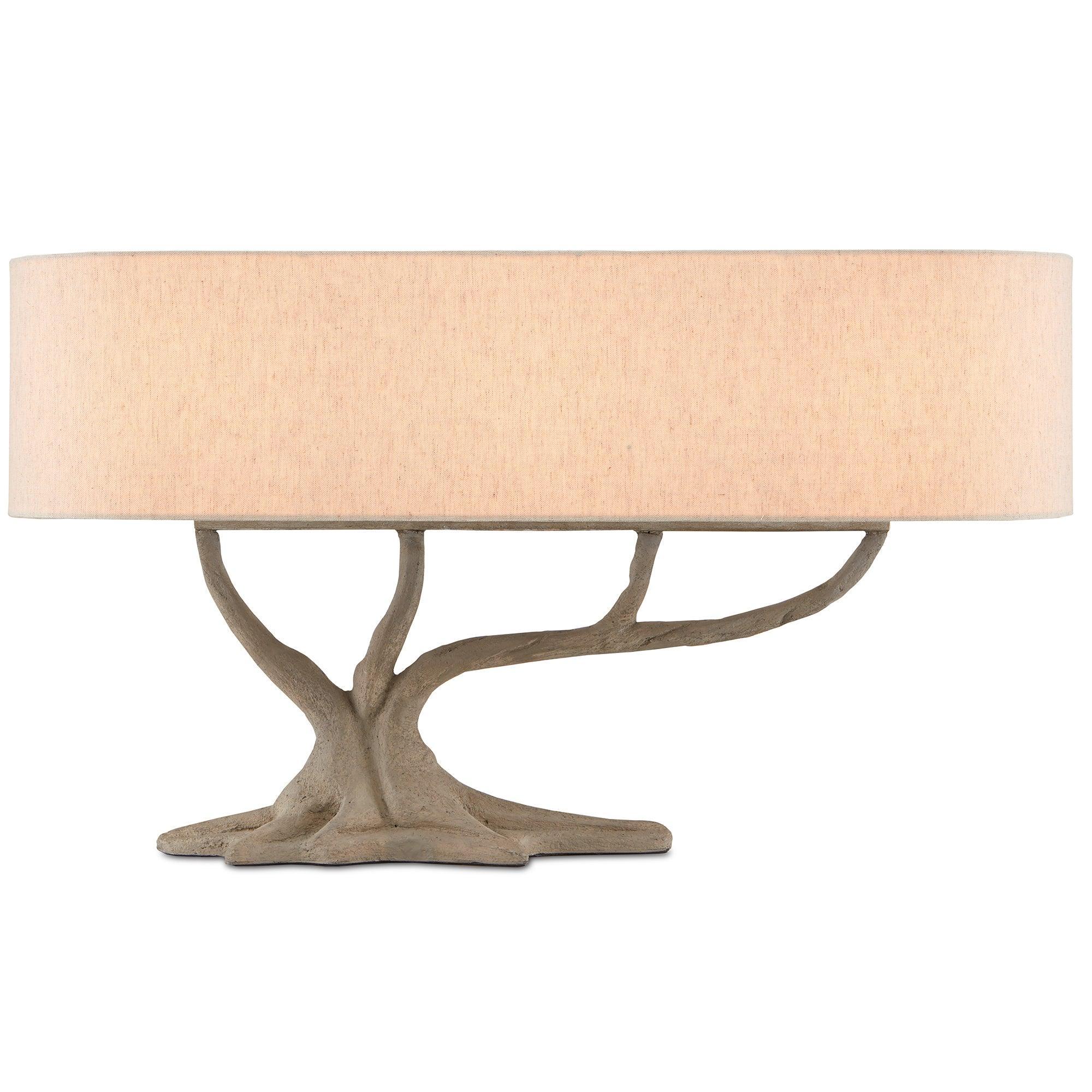 bonsai tree table lamp Currey & Company Cotswold Table Lamp