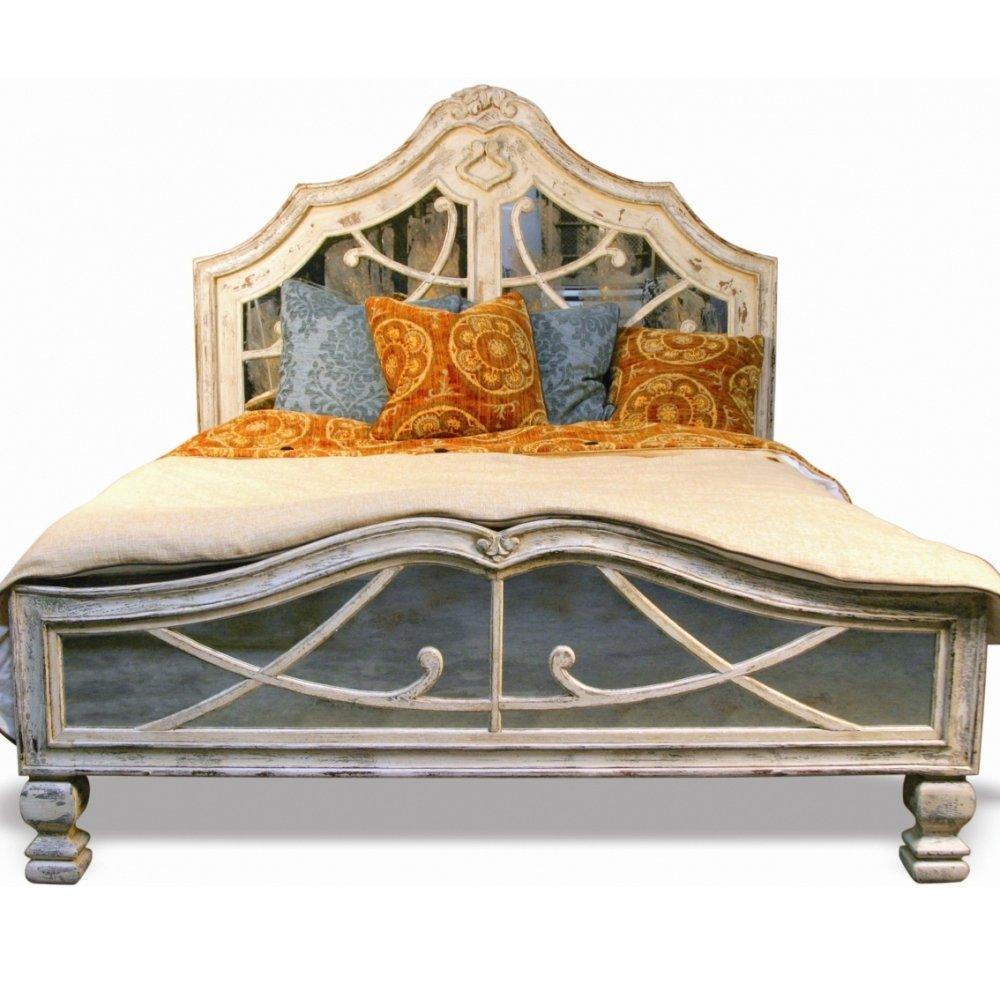 Elysee Mirrored Headboard & Footboard - Belle Escape