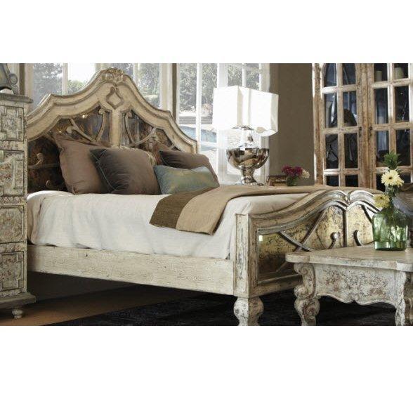 Elysee Mirrored Headboard & Footboard - Belle Escape