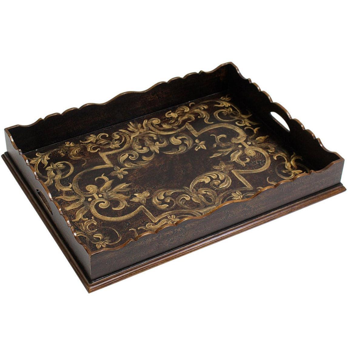 Espresso Royal Spanish Decorative Tray - Belle Escape