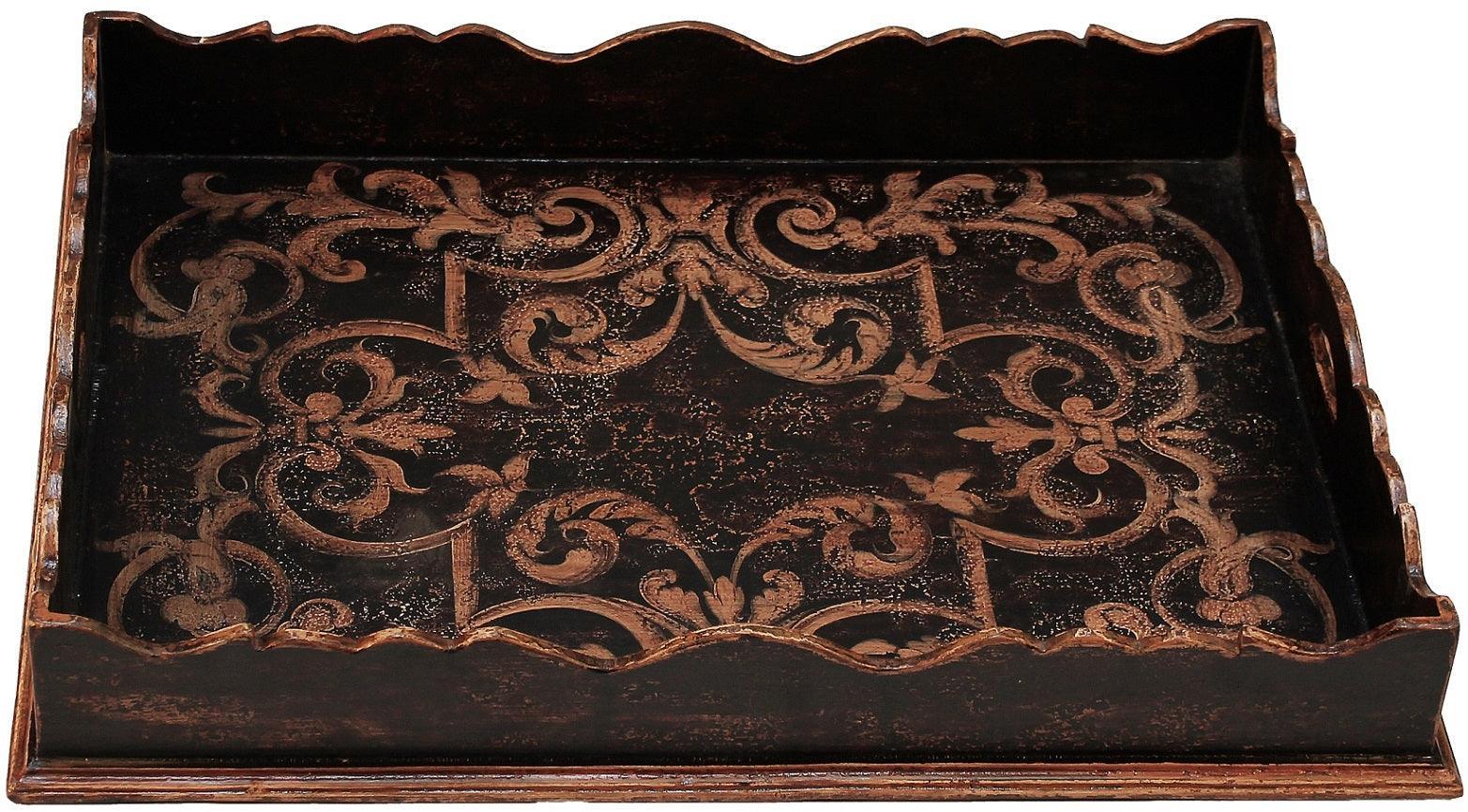 Espresso Royal Spanish Decorative Tray - Belle Escape