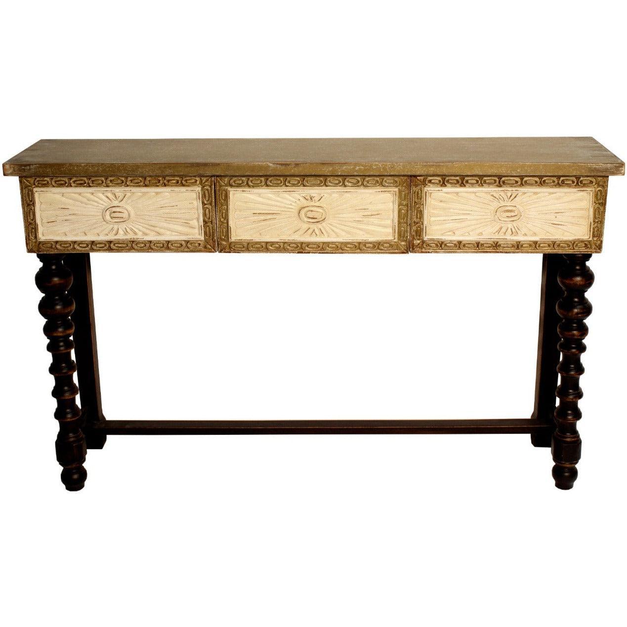 Euro Soleil 3-Drawer Console Table - Belle Escape