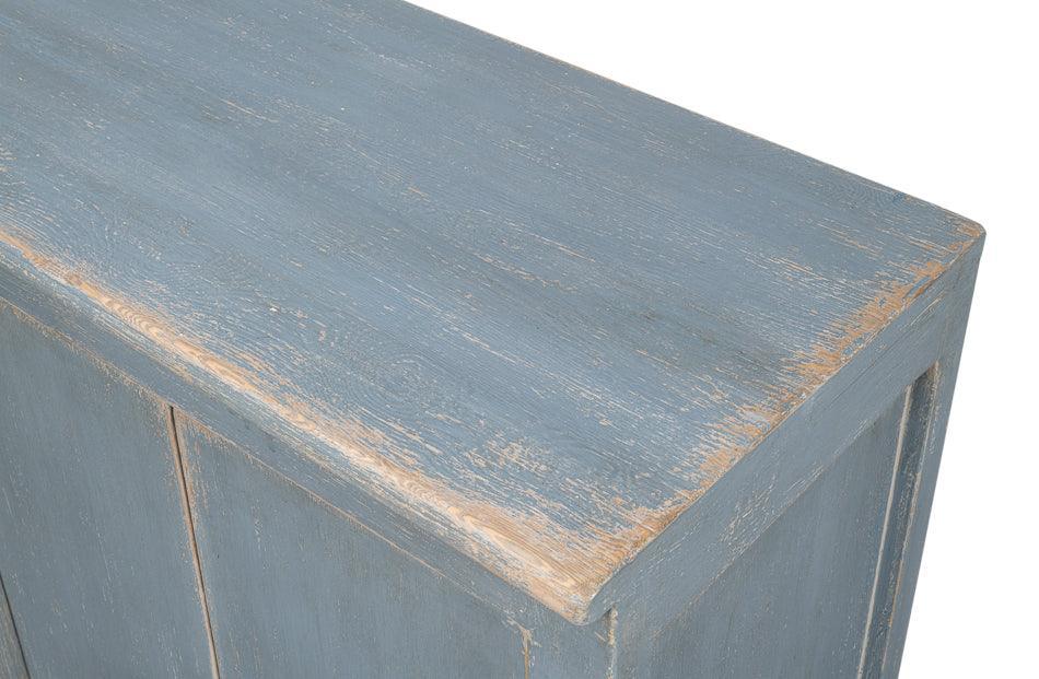 Extra Long Blue Farmhouse Buffet - Belle Escape