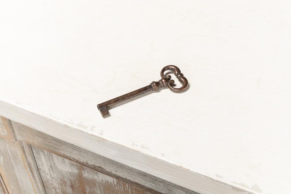 Extra Long Gray Oak Chic Buffet - Belle Escape