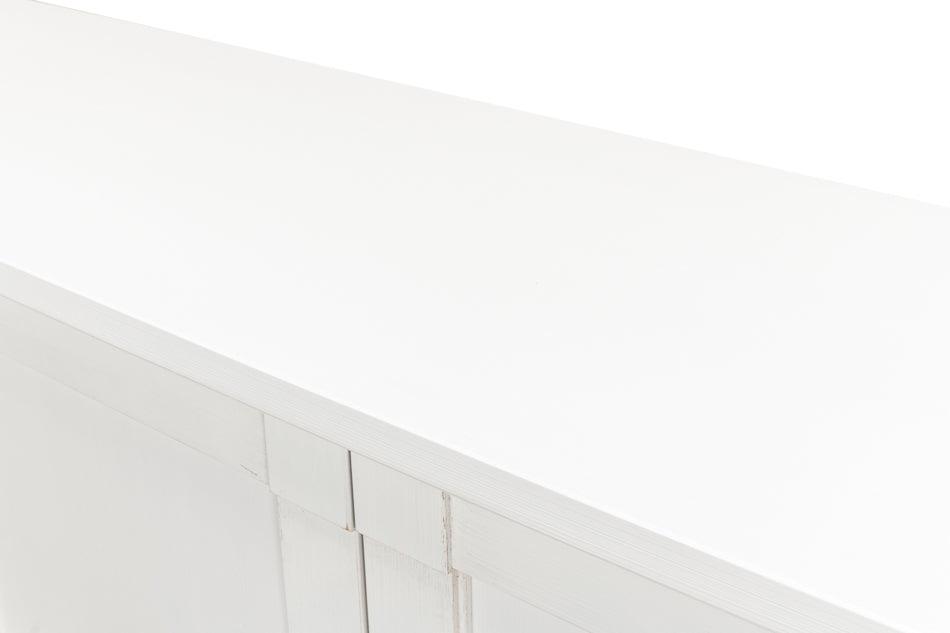 Extra Long Solid White Buffet - Belle Escape