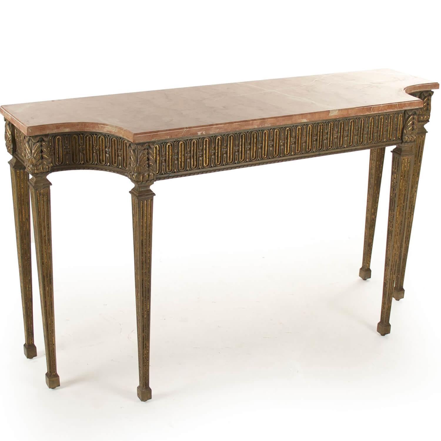 Fabrice Marble Top Console Table - Belle Escape