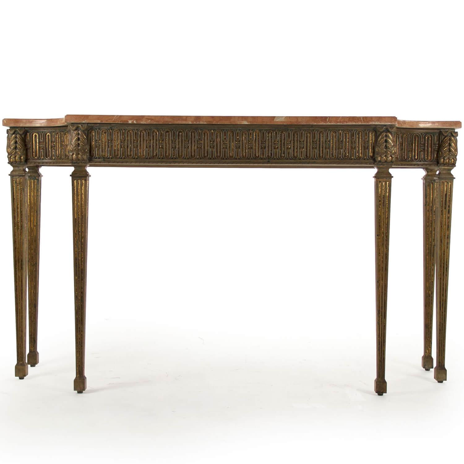 Fabrice Marble Top Console Table - Belle Escape