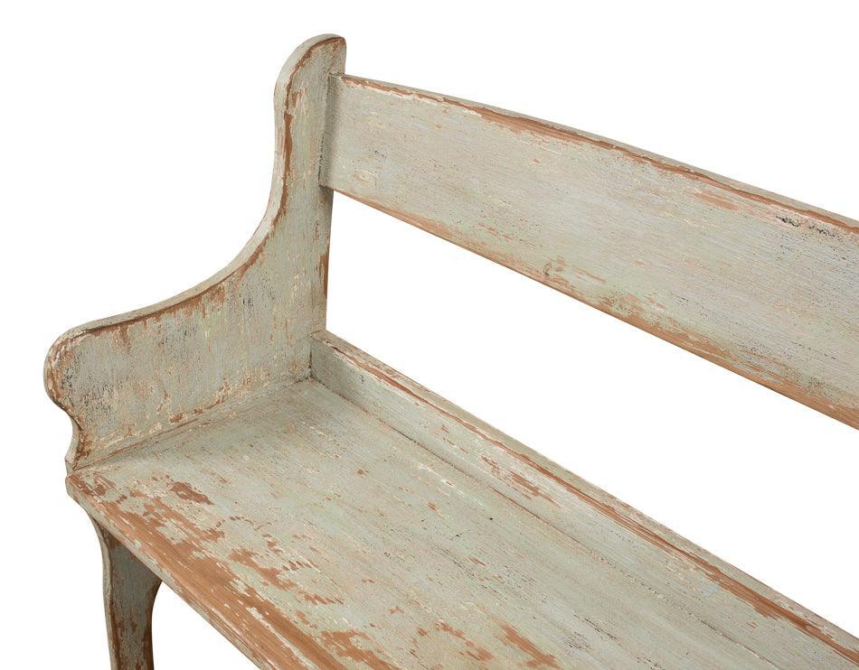 Farmhouse Arlo Sage Bench - Belle Escape