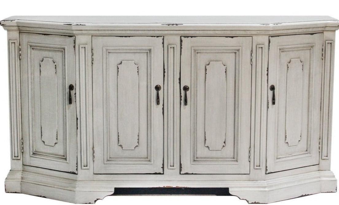 Farmhouse Curved 4-Door Buffet - Belle Escape