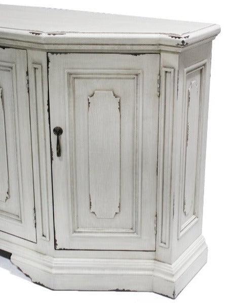 Farmhouse Curved 4-Door Buffet - Belle Escape