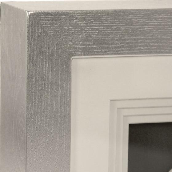 Framed White Ceramic Flower Art - Belle Escape