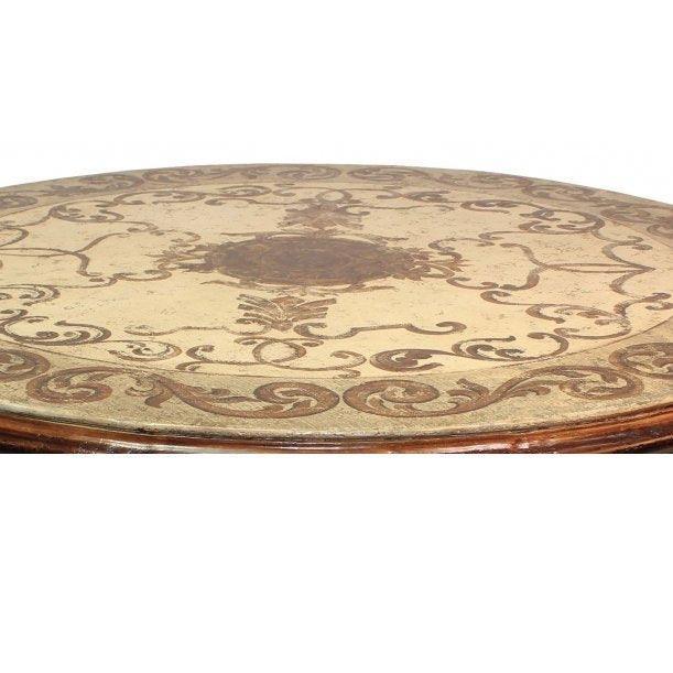 French Country Motif Top Urn Table - Belle Escape