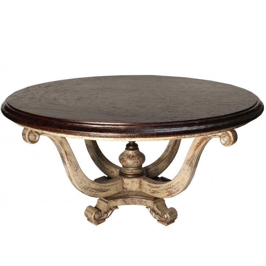 French Country Round Urn Table - Belle Escape