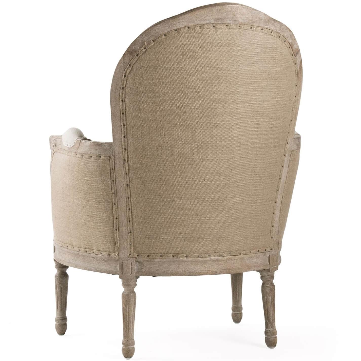 French Fleur Jute Chair - Belle Escape