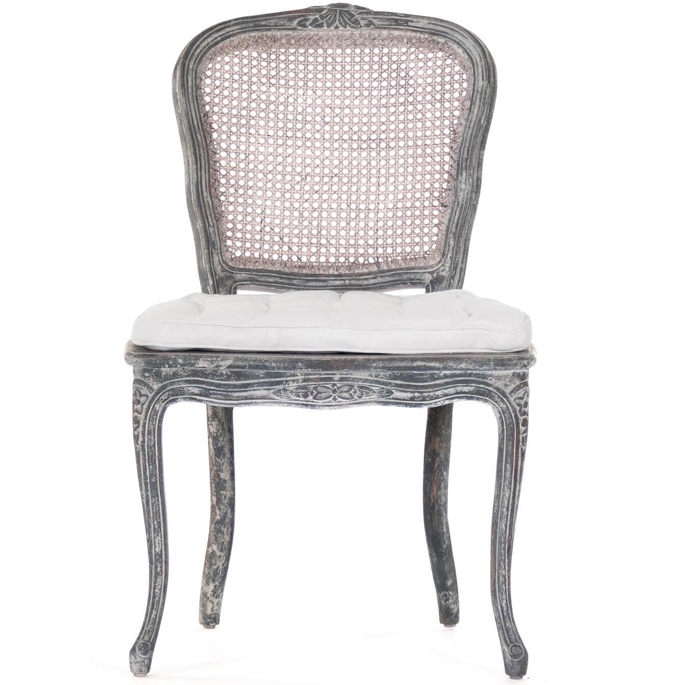 French Gray Annette Side Chairs - Belle Escape