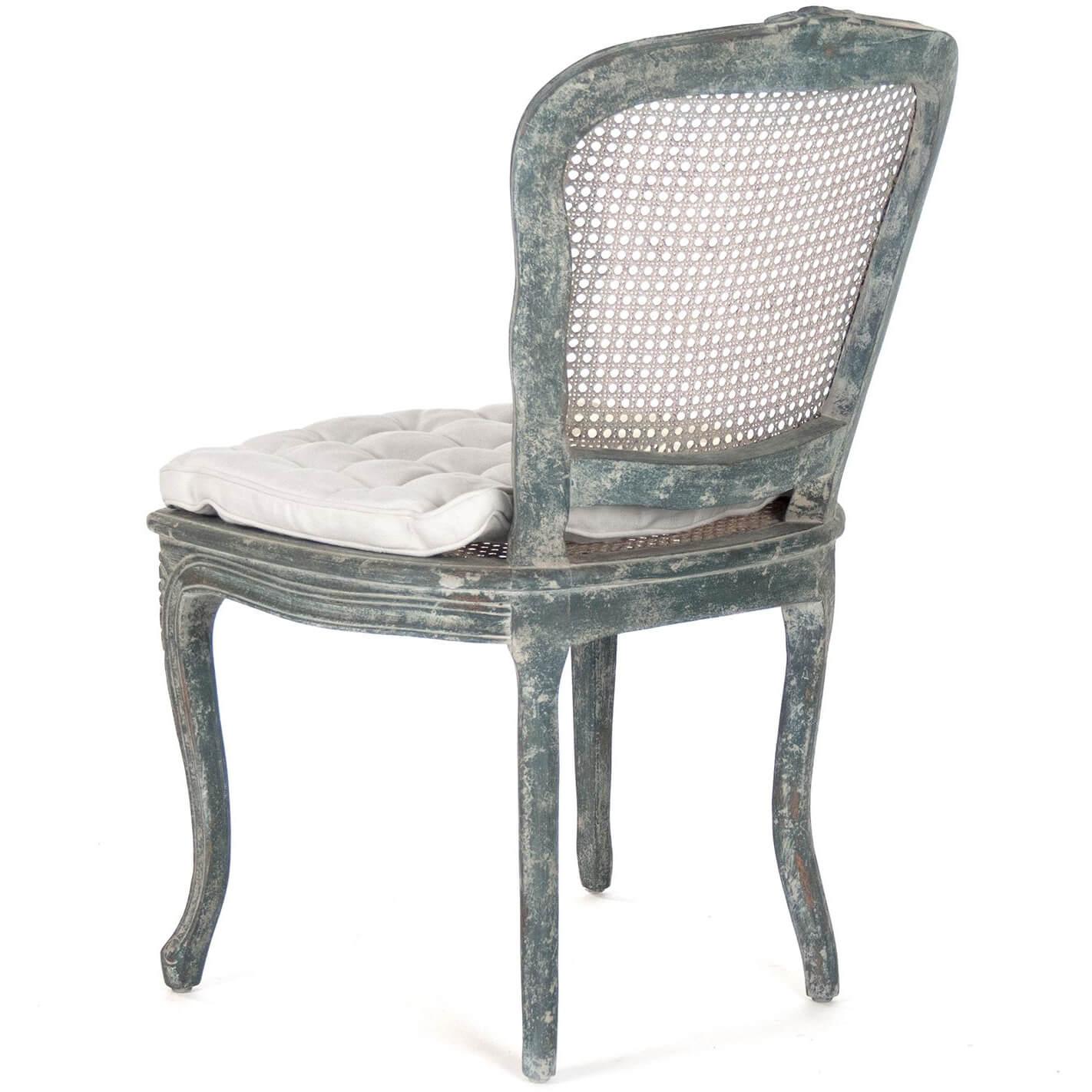 French Gray Annette Side Chairs - Belle Escape