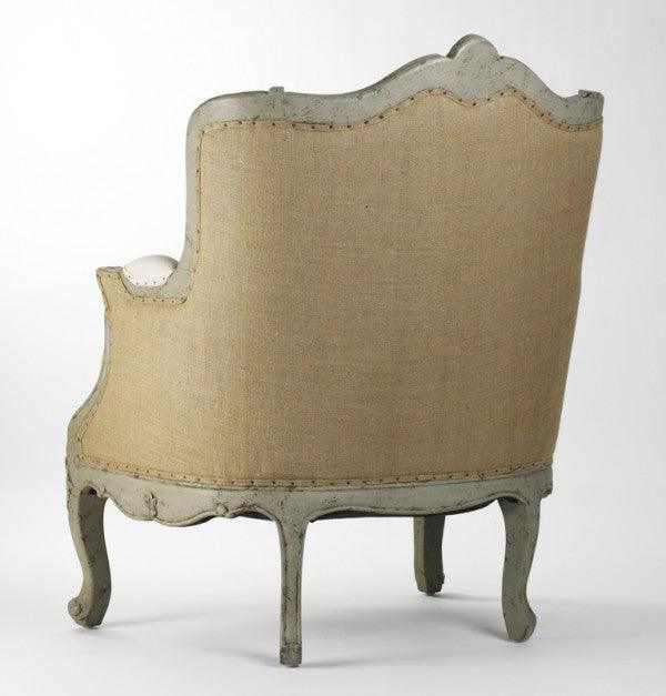 French Linen Adele Armchair - Belle Escape