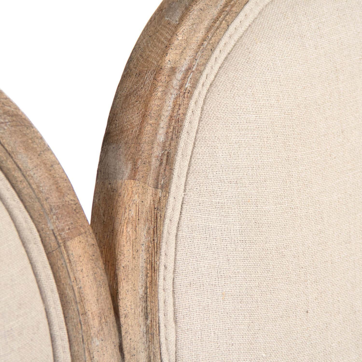 French Triple Back Medallion Settee - Belle Escape