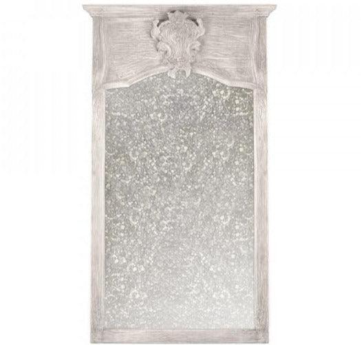 French Vintage Carved Wall Mirror - Belle Escape