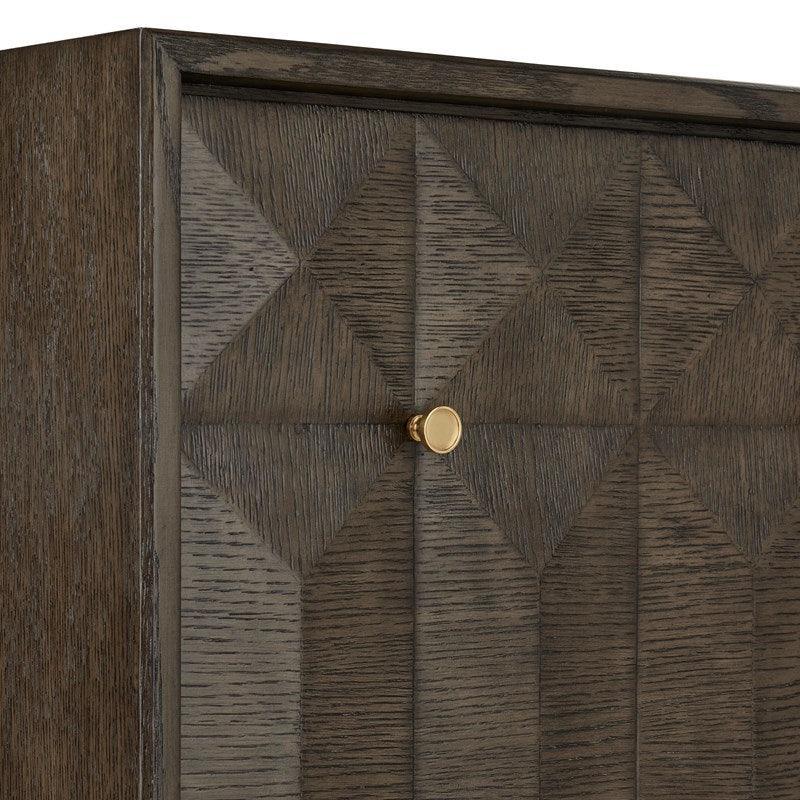 Geo Diamond Front Credenza - Belle Escape