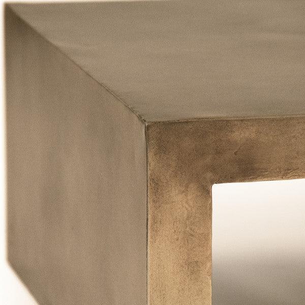 Gold Glam Iron Coffee Table - Belle Escape