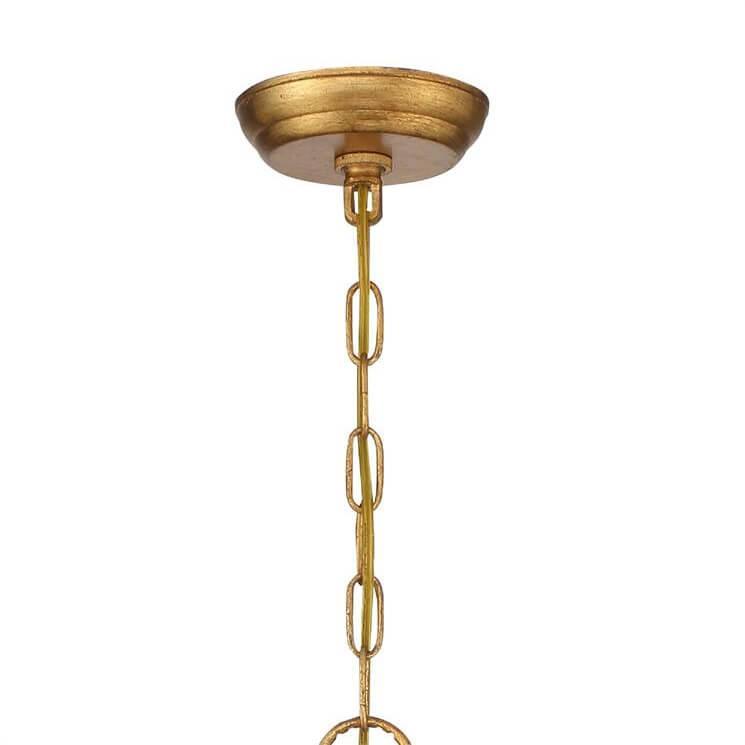 Golden Age Crystal Droplet Chandelier - Belle Escape