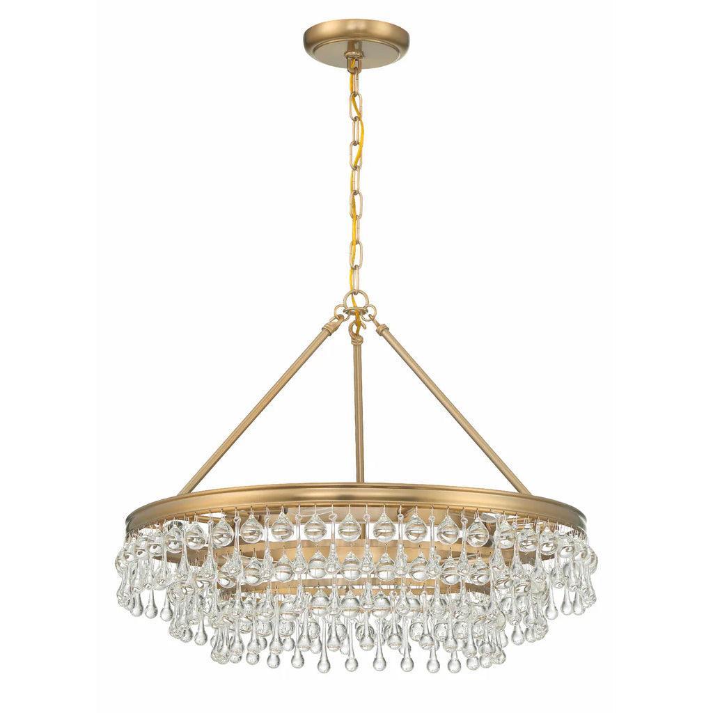 Golden Calypso Chandelier - Belle Escape
